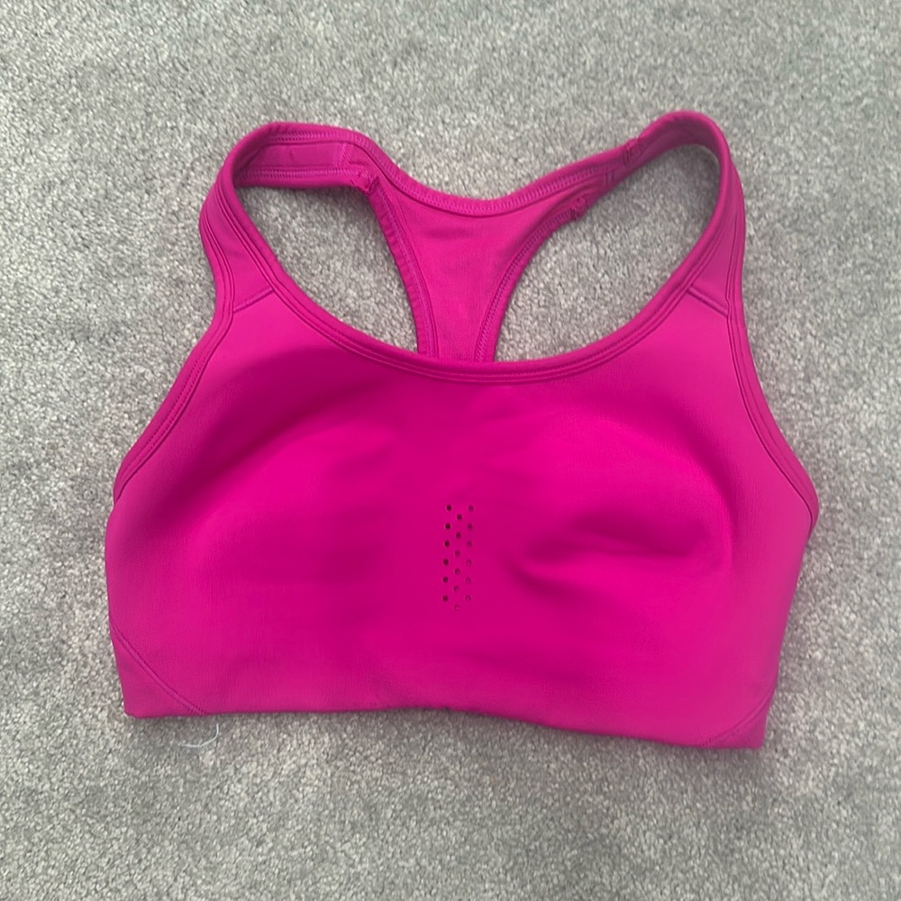 Pink sports bra. Size small.